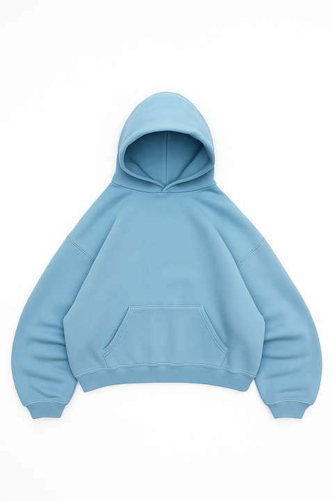 Buzo Oversize Celeste - comprar online