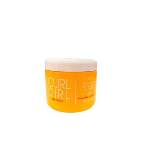 Mascara De Hidratación Profunda Rulos Curl Girl Bee Curly 300ml - comprar online