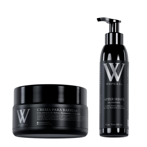Kit Crema Para Barber + After Shave Wayne & Co. - comprar online