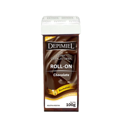Cera Depilatoria Roll-On Chocolate Depimiel x100g - comprar online