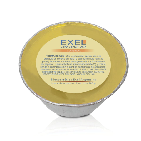 Cera Depilatoria Natural Exel x980g - comprar online
