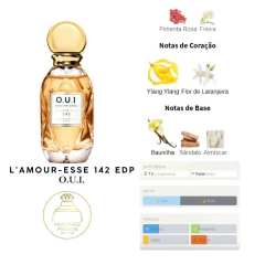 L'Amour-Esse 142 Eau de Parfum - O.U.I. Paris (DECANT) - Menores Frascos