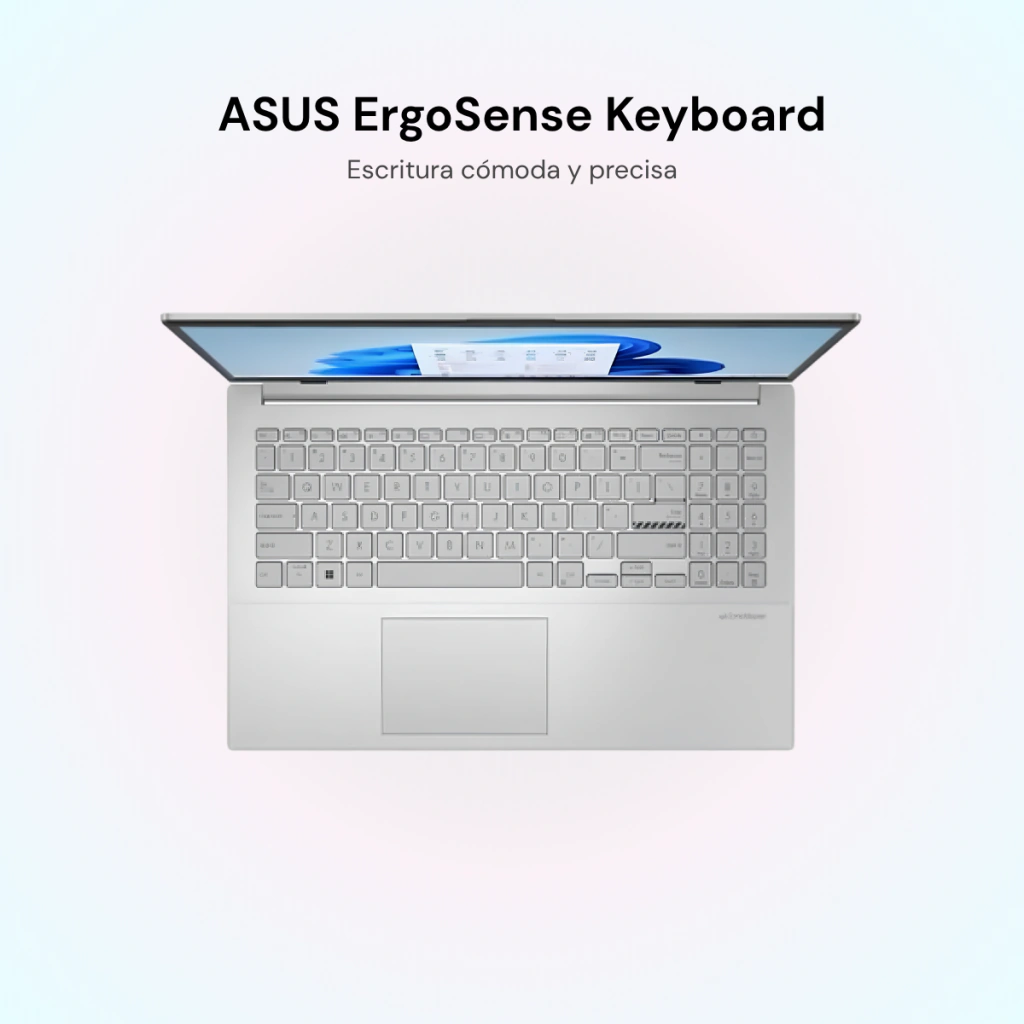 ASUS Vivobook Go 15 abierta