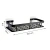 Estante Rectangular Para Baño Organizador De Ducha X2 Negro - comprar online
