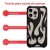 Imagen de Funda Protectora Para iPhone Flame 3d Antigolpes Cromada