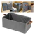 Contenedor De Tela Plegable Organizador Canasto Multiuso X4
