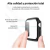 Funda Con Templado 360 Para Apple Watch 38 40 41 42 44 45 Mm - Celugadgets