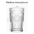 Imagen de Set X6 Vasos Vidrio Labrado Arabesco 350 Ml Vajilla Hogar
