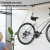 Soporte Bici Techo Poleas Garage Cuerda Traba Goma Firme - tienda online