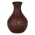 Humidificador Difusor Aromatizador Usb Madera Oscura Luz Led
