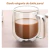 Taza Doble Vidrio 250 Ml Asa Café Té Capuchino Frío Calor X4