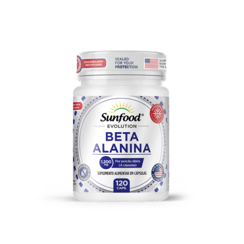 BETA ALANINA 1.200MG 120 CAPSULAS SUNFOOD EVOLUTION
