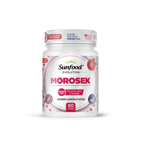 MOROSEK 2.000MG 60 SOFTGELS SUNFOOD EVOLUTION