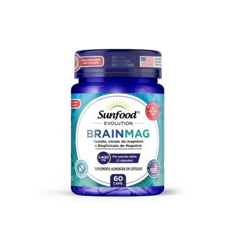 BRAINMAG 1.400MG 60 CAPSULAS SUNFOOD EVOLUTION