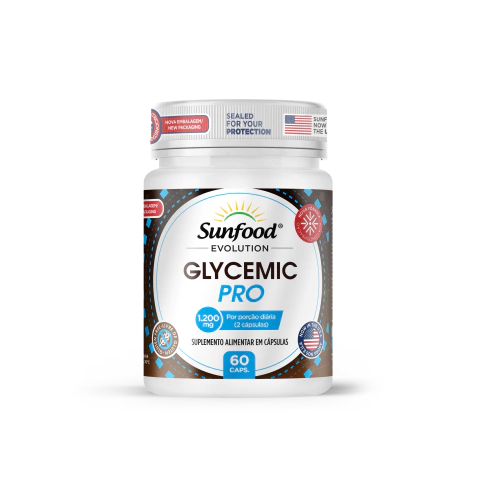 GLYCEMIC PRO 1.200MG 60 CAPSULAS SUNFOOD EVOLUTION