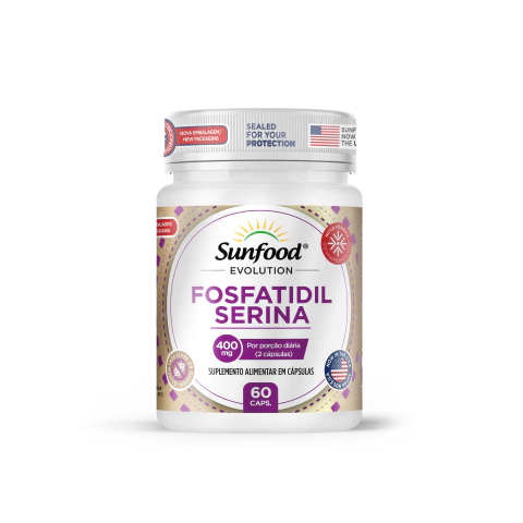 FOSFATIDILSERINA 400MG 60 CAPSULAS SUNFOOD EVOLUTION