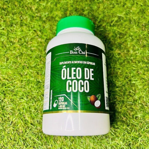 120 Cápsulas de óleo de coco - comprar online