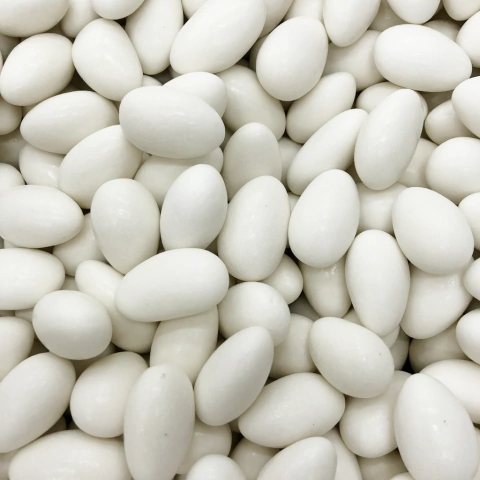 Amêndoa confeitada branca 100g - comprar online