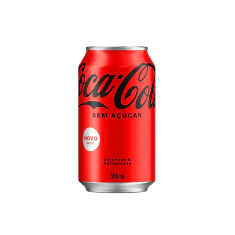 Coca cola lata 350ml Zero - comprar online