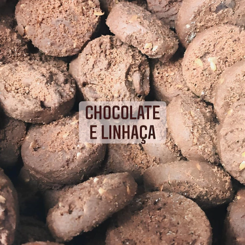 Cookies de chocolate com linhaça 100g - comprar online