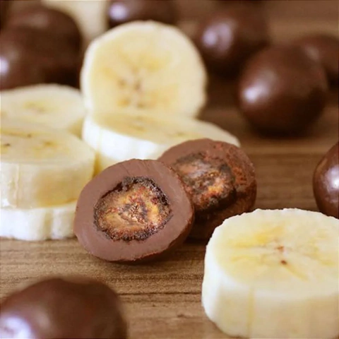 Dragee de banana ao leite zero açúcar 100g - comprar online