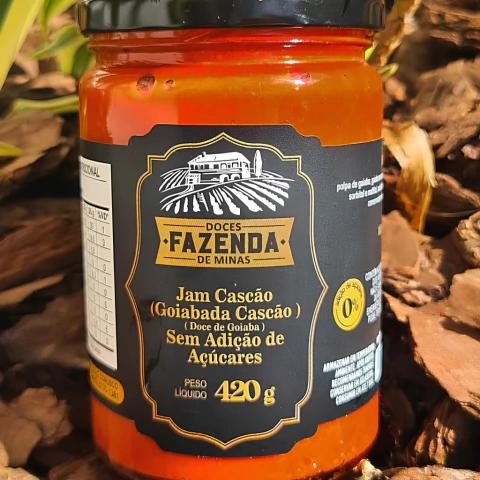 Goiabada Cascão zero açúcar Fazenda de Minas 420g - comprar online