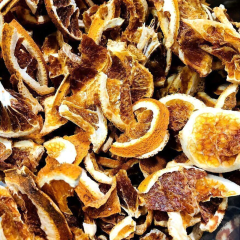 Laranja desidratada quebrada 100g - comprar online