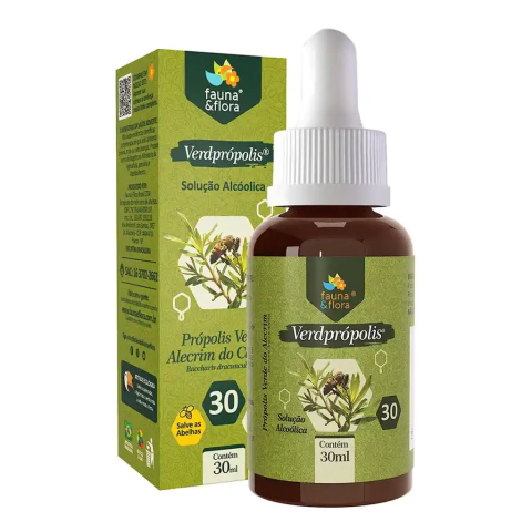 Própolis Verde Alecrim 30% com Álcool 30ml - comprar online
