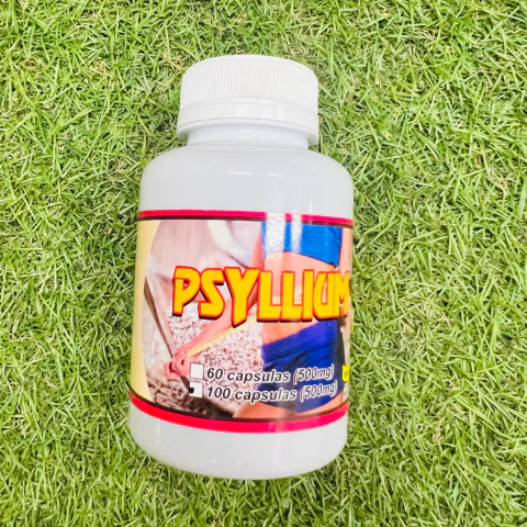 100 Cápsulas de Psyllium 500mg - comprar online
