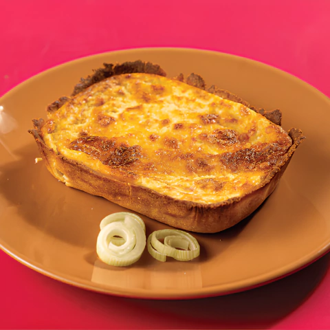 Quiche de queijo com alho poró Sem glúten 150g - comprar online