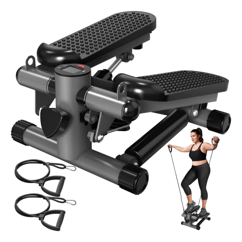 Mini Escalador Stepper Monitor + Bandas Alpina Power Step X1
