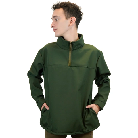 Buzo Softshell Termico Alpina Bolsillos Interior Micropolar - comprar online