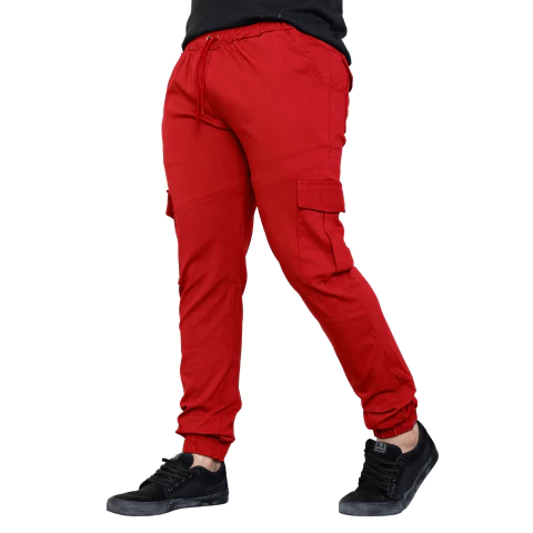 Pantalon Hombre Bolsillos Casuales Jogger Cargo Alpina - comprar online