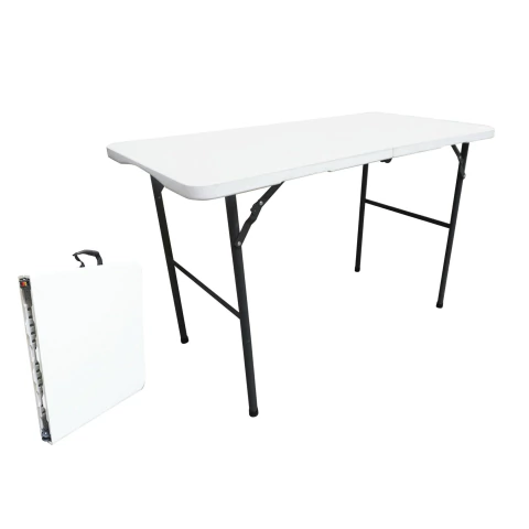 Mesa Exterior Picnic Camping Plegable Polipropileno Hierro 122 X 60 X 74 Cm Alpina - comprar online