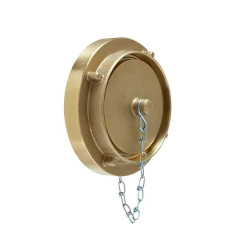 TAMPÃO STORZ C/ CORRENTE 1.1/2" E.R. LATÃO