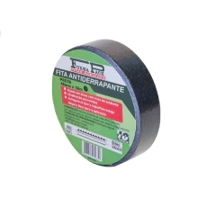 Rolo de fita antiderrapante preta com 48mm de largura e 30 metros de comprimento