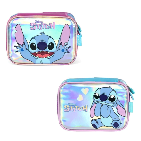 Estojo Box Escolar Infantil Holográfico Stitch - comprar online