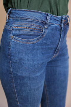 CIGARRETE BARRA DESFIADA DEMAX - Jeans Feminino de Alta Qualidade - Windster