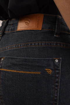 CALÇA SKINNY JEANS BLACK BORDADO - loja online