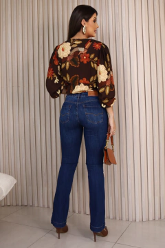 Imagem do CALÇA BOOT-CUT JEANS BORDADO