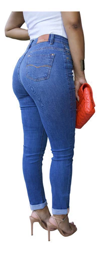 CALÇA CIGARRETE JEANS DEMAX - Jeans Feminino de Alta Qualidade - Windster
