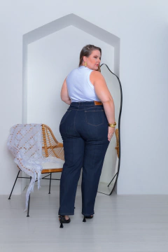 CIGARRETE JEANS PLUS SIZE MYYSSE