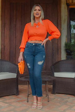 CAPRI JEANS DESTROYED DEMAX