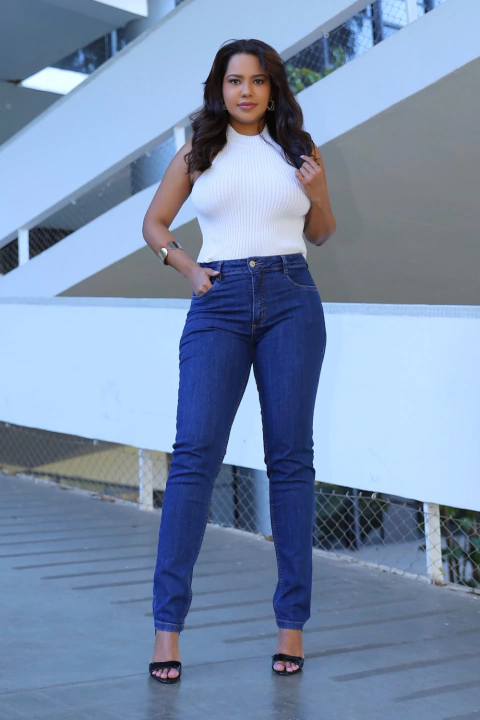 CALÇA SKINNY JEANS BASIC STONADA - comprar online