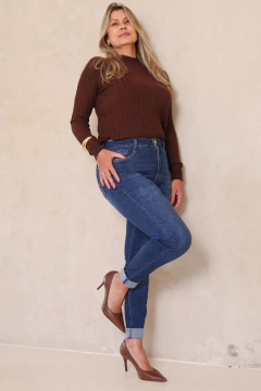 CALÇA SKINNY COM BORDADO DEMAX - comprar online