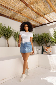 SHORTS SAIA JEANS na internet