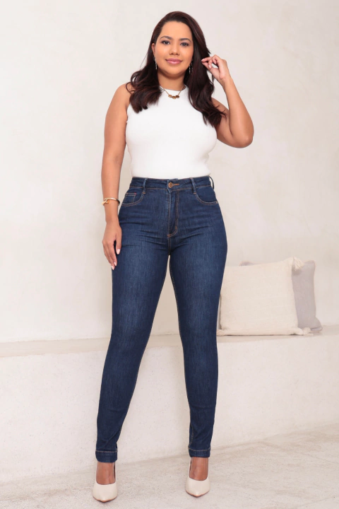 CALÇA CIGARRETE ESCURA TRIPLE DRY - comprar online