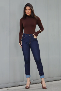 CALÇA SKINNY AZUL INTENSO TRIPLE DRY