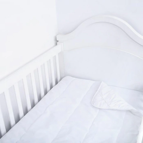 Protetor de Colchão Impermeável Liso 100% Algodão 70x130 cm