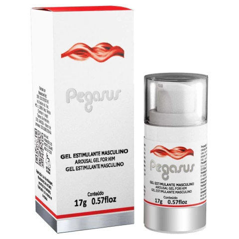 Gel estimulante masculino Pegasus efeito quente Intt 17ml